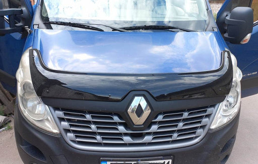 The hood deflector 2015-2019 (EuroCap) for Renault Master 2011-2023 - Reelken Auto