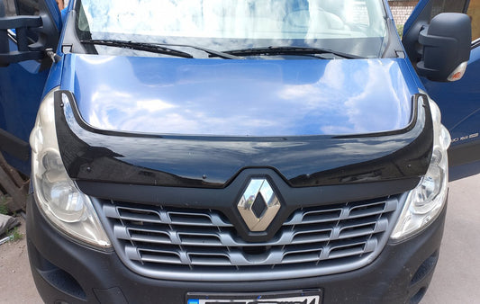 Hood Deflector 2015-2019 (EuroCap) for Renault Master 2011-2023 - image 1
