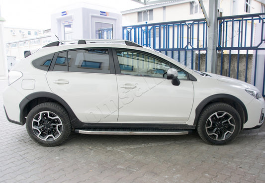 Roof Rails OmsaLine Elegance (2 pcs, grey) for Subaru XV 2011-2017 - image 1