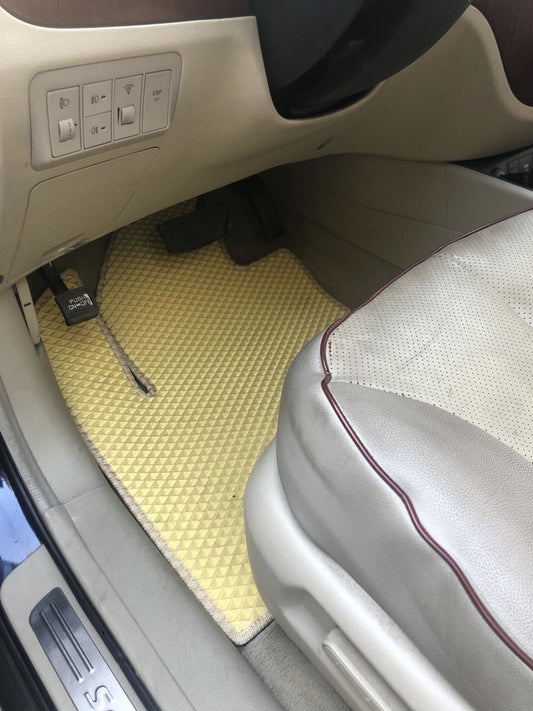 EVA rugs (beige) for Hyundai Santa Fe 2 2006-2012 - image 1