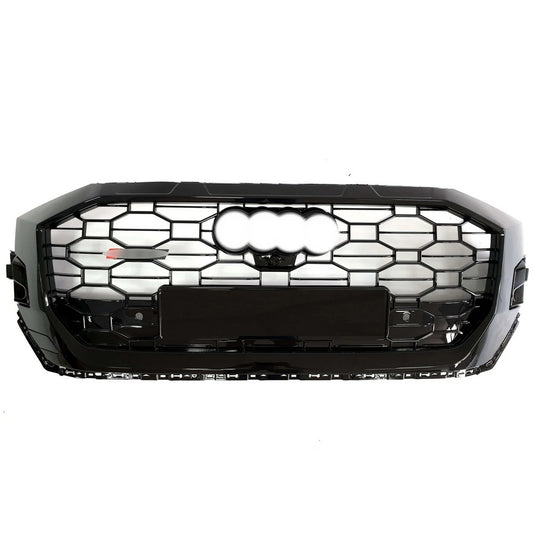 Front Grille RSQ-Style (2018-2023, Black) for Audi Q8 2018- - image 2