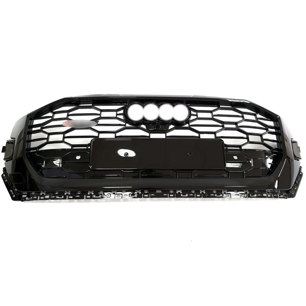 RSQ-Style Front Grille (2018-2023, Black) for Audi Q8 2018- - image 3