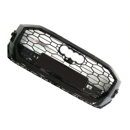 RSQ-Style Front Grille (2018-2023, Black) for Audi Q8 2018- - image 4