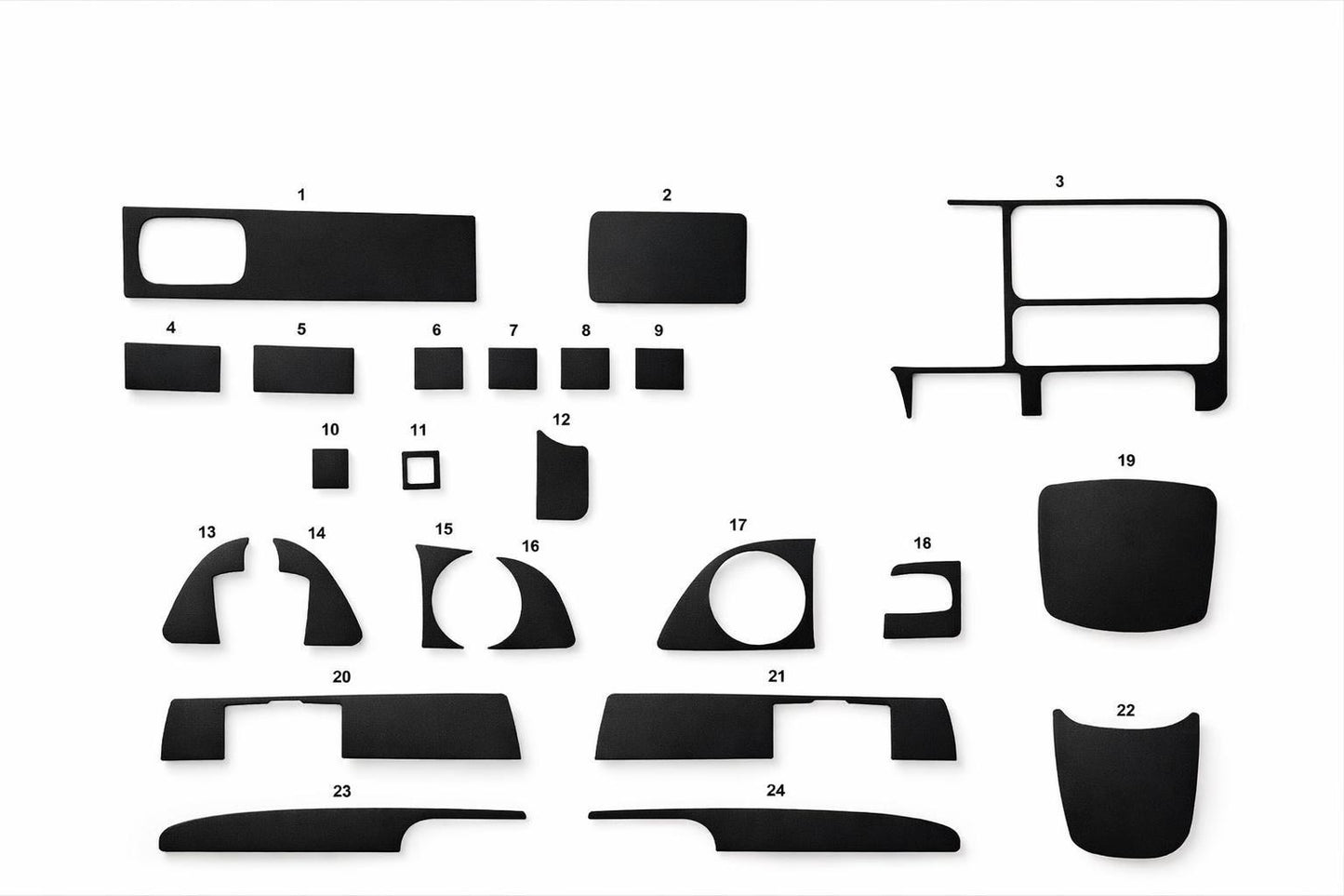 Dashboard Trim Interior (1995-1999) for Chevrolet Tahoe 1995-1999 - image 1