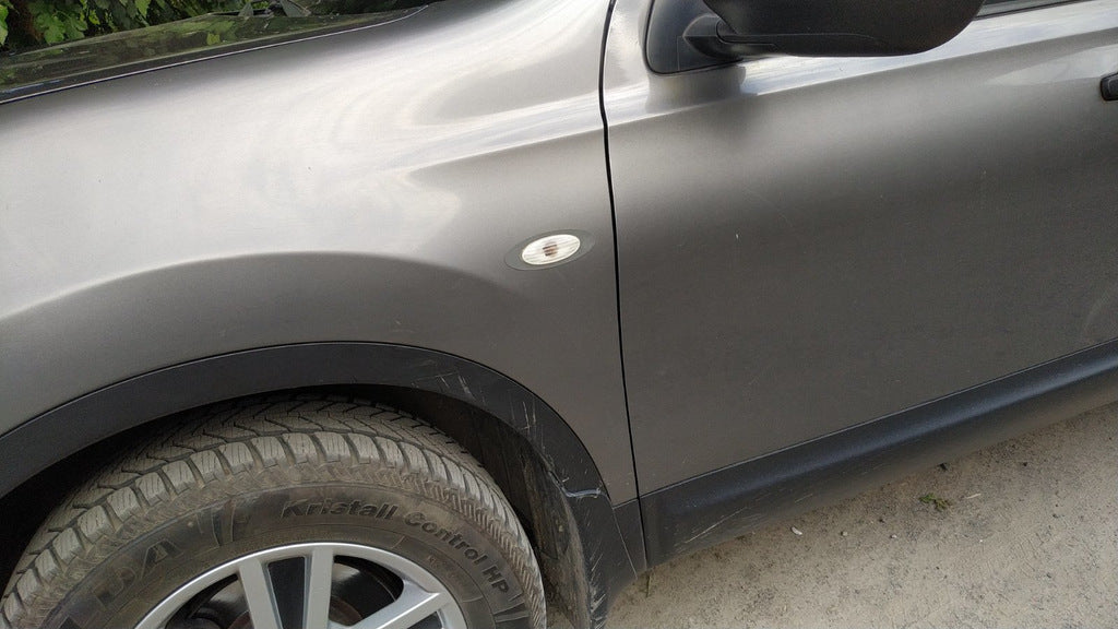 Turn Signal Trim (2 pcs, Stainless Steel) for Nissan Qashqai 2010-2014 - image 3