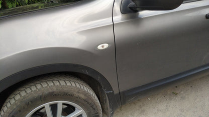 Turn Signal Trim (2 pcs, Stainless Steel) for Nissan Qashqai 2010-2014 - image 3