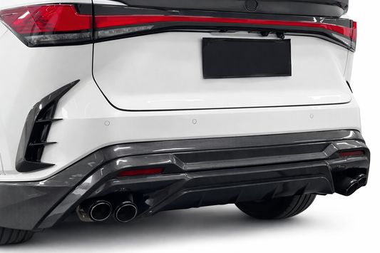 Carbon Rear Bumper Cover for Lexus RX 2022- - image 1