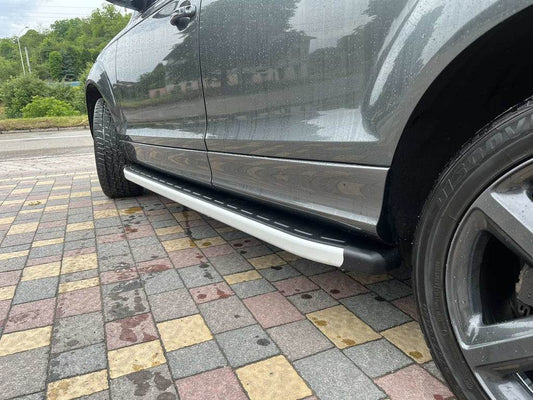 Side steps Fullmond (2 pieces, aluminum) for Audi Q7 2005-2015 - Reelken Auto