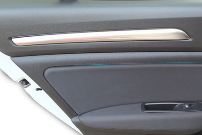 Stainless Steel Interior Door Sill Covers (4 pcs) for Renault Megane IV 2016-2025 - image 1