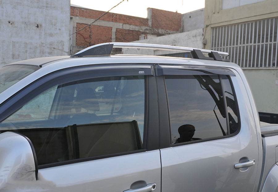 Roof rails OmsaLine Sport (2 pieces, gray) for Fiat Fullback 2016↗ - Reelken Auto