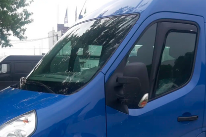 In-channel window deflectors (2 pcs, HIC) for Nissan NV400 2010-2024 - image 1