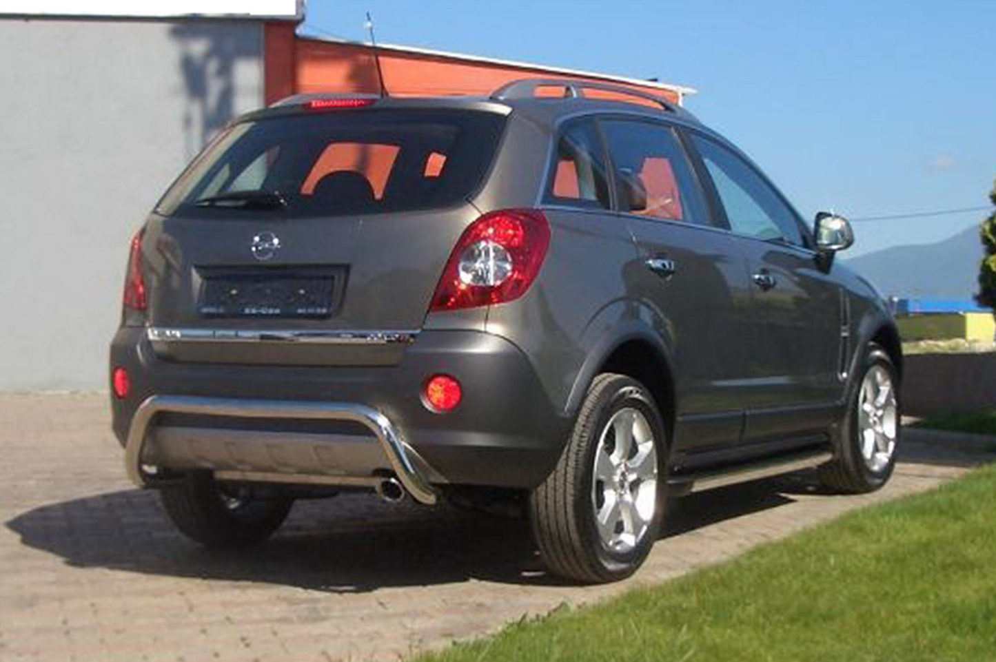 Rear Bar AK007-1 (Stainless Steel) for Opel Antara 2006-2017 - image 2