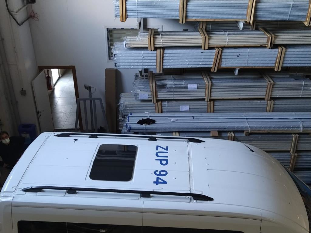 Roof Rails Skyport (2 pcs, grey) for Ford Transit 2014- - image 3