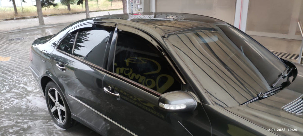 Window Deflectors SD (4 pcs, HIC) for Mercedes E-сlass W211 2002-2009 - image 2