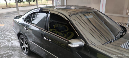 Window Deflectors SD (4 pcs, HIC) for Mercedes E-сlass W211 2002-2009 - image 2