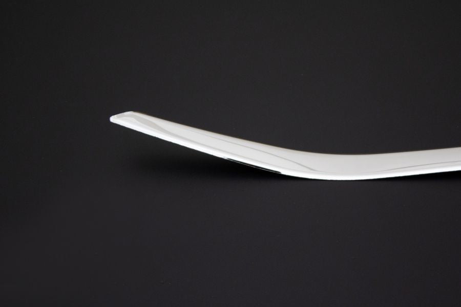 Front bumper protector trim (1 pc, stainless steel) for Peugeot 2008 2019- - image 3