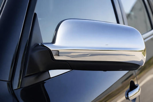 A6 (94-97) Chrome Mirror Covers Stainless Steel for Audi A6 C4 1994-1997 - image 1