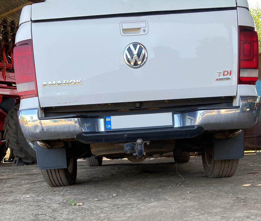 Rear mudguards (2 pcs.) for Volkswagen Amarok 2010-2022 - Reelken Auto