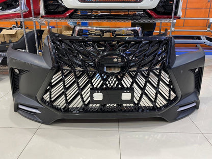 Front bumper Lexus-design V1 (for 2015-2020) for Toyota Hilux 2015- - image 2