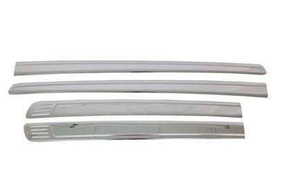 Stainless Steel Door Moldings (4 pcs) for Ford Ranger 2011-2022 - image 2