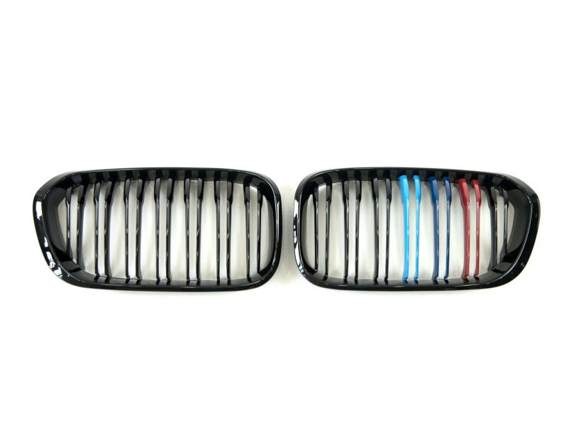Kidney Grilles M-Look (2015-2019, M-Color) for BMW 1 Series F20/F21 2011-2019 - image 2