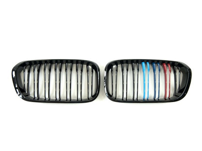 Kidney Grilles M-Look (2015-2019, M-Color) for BMW 1 Series F20/F21 2011-2019 - image 2