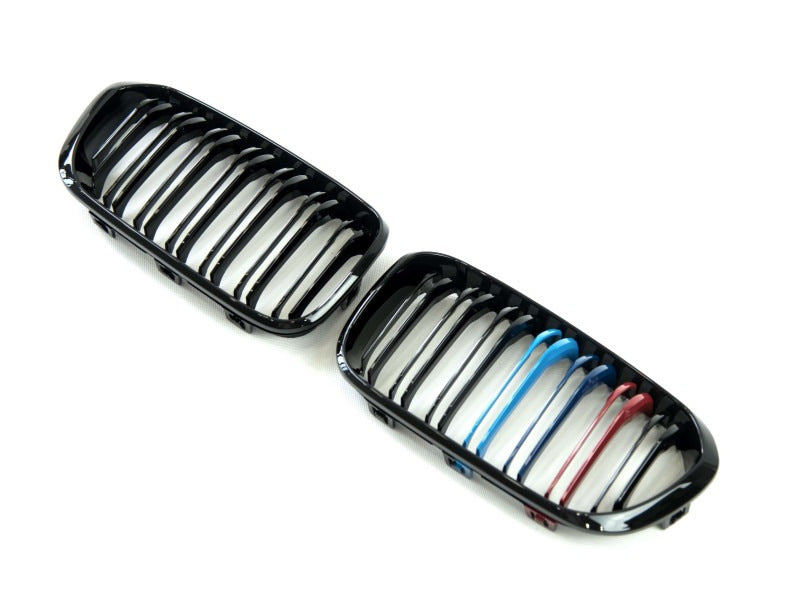 Kidney Grilles M-Look (2015-2019, M-Color) for BMW 1 Series F20/F21 2011-2019 - image 4