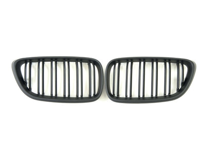 Kidneys M-Look (black matte) for BMW 2 Series F22/F23 2014-2021 - image 2