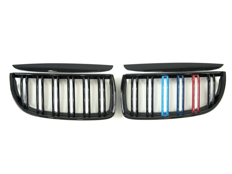 Kidney Grilles M-Look (for E-90/91 2005-2008, M-Color) for BMW 3 Series E90/E91 2005-2011 - image 2