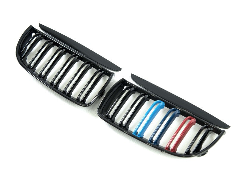 Kidney Grilles M-Look (for E-90/91 2005-2008, M-Color) for BMW 3 Series E90/E91 2005-2011 - image 3