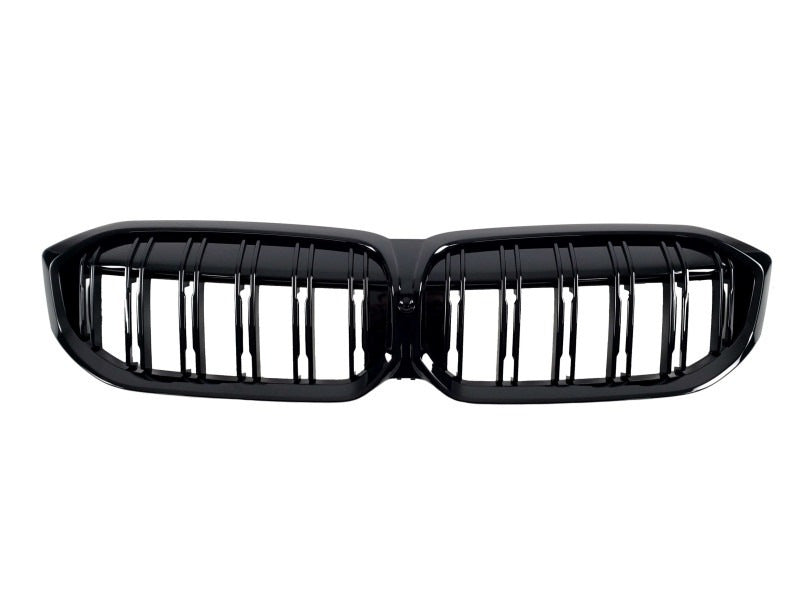 Kidney Grilles M-Look (2022+, Gloss Black) for BMW 3 Series G20/G21 2018- - image 2