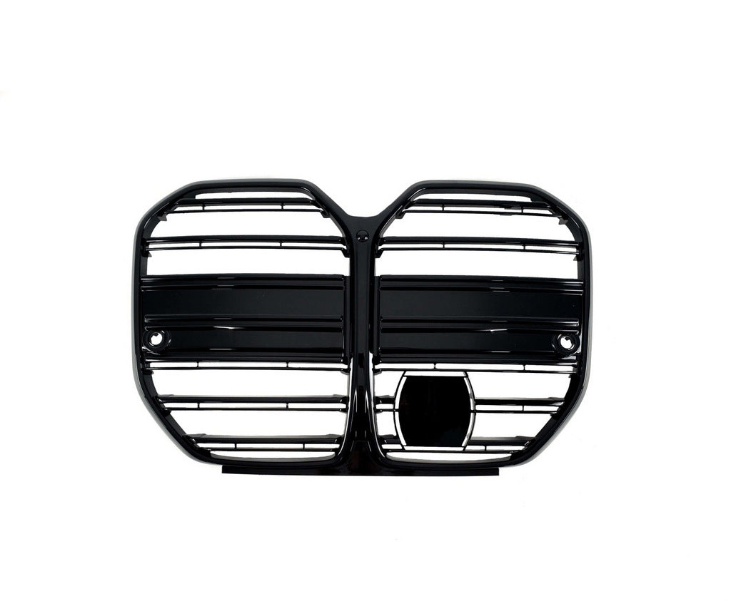 M-Look Kidney Grilles (for G26, Gloss Black) for BMW 4 Series G22/23/26 2020- - image 2
