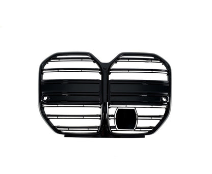 M-Look Kidney Grilles (for G26, Gloss Black) for BMW 4 Series G22/23/26 2020- - image 2