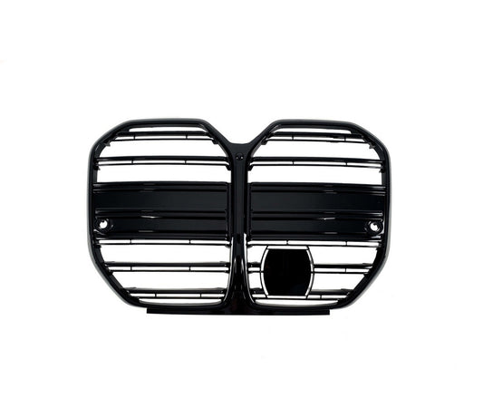 M-Look Kidney Grilles (for G26, Gloss Black) for BMW 4 Series G22/23/26 2020- - image 2