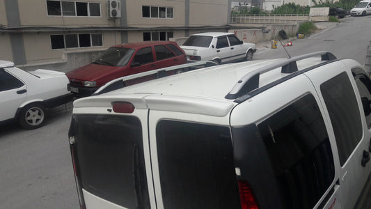 Anatomic Rear Spoiler with Split Design (primed for painting) for Fiat Doblo I 2005-2010 - image 2