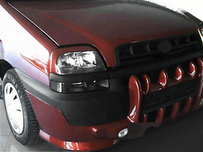 Front bumper fangs lip (primed for painting) for Fiat Doblo I 2001-2005 - image 2