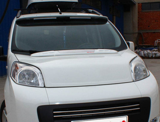 The visor on the hood (for painting) for Peugeot Bipper - Reelken Auto