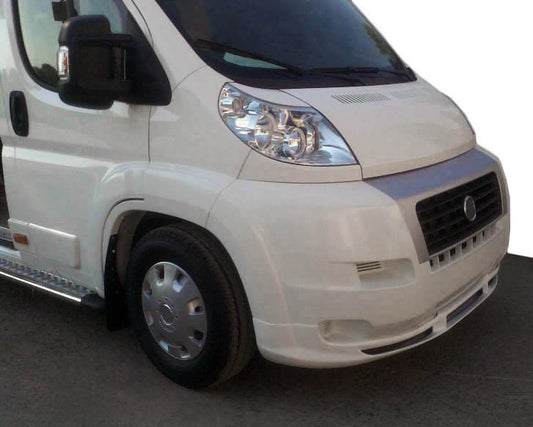 Front lip 2006-2013 (narrow, primed) for Peugeot Boxer 2006-2025 - image 1