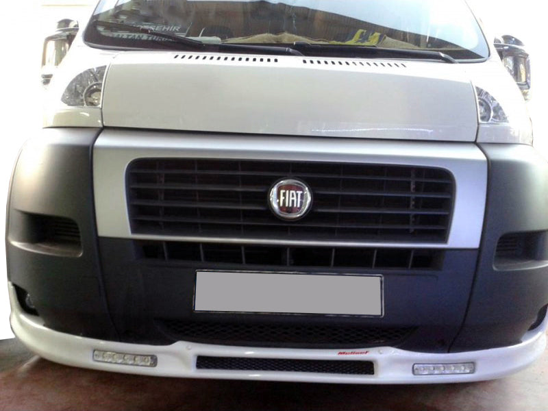 Front lip 2006-2013 (narrow with LED, primed for painting) for Fiat Ducato 2006-2025 - image 1