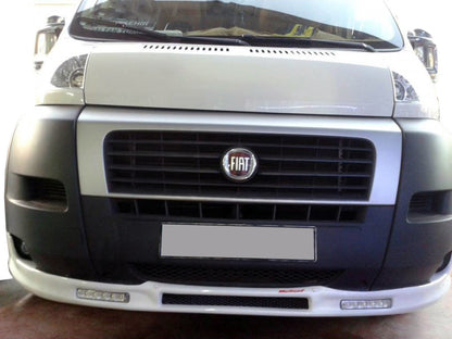 Front lip 2006-2013 (narrow with LED, primed for painting) for Peugeot Boxer 2006-2025 - image 1