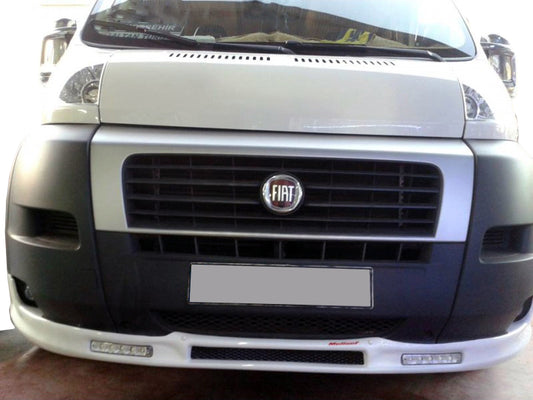 Front lip 2006-2013 (narrow with LED, primed for painting) for Fiat Ducato 2006-2025 - image 1