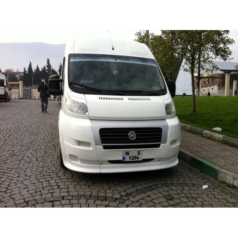 Front lip 2006-2014 (3-piece, primed for painting) for Peugeot Boxer 2006-2025 - image 2