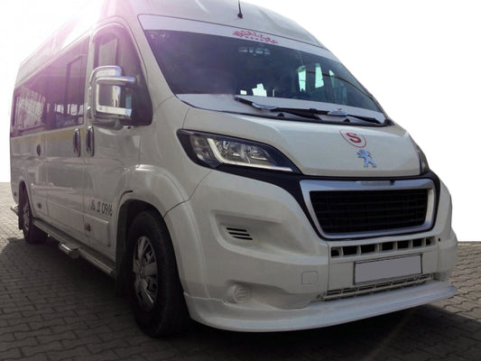 Front lip 2014↗ (narrow, primed) for Peugeot Boxer 2006-2025 - image 1