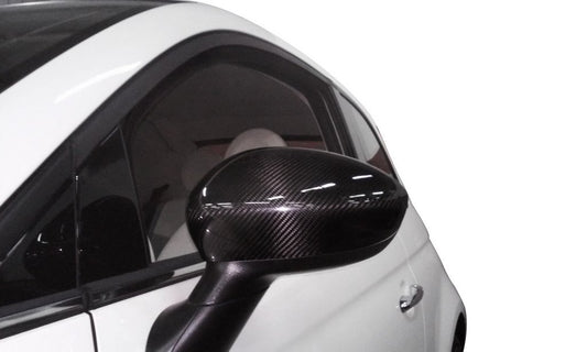 Mirror Covers 2007-2015 (2 pcs, Real Carbon) for Fiat 500/500L 2013-2022 - image 2