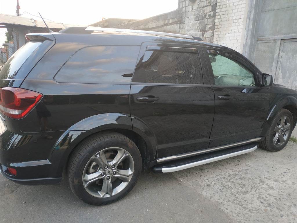 Lateral platforms Fullmond (2 pieces, aluminum) for Dodge Journey 2008↗ - Reelken Auto