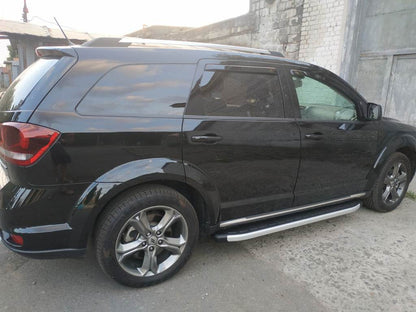 Lateral platforms Fullmond (2 pieces, aluminum) for Dodge Journey 2008↗ - Reelken Auto