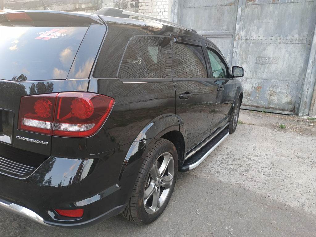 Lateral platforms Fullmond (2 pieces, aluminum) for Dodge Journey 2008↗ - Reelken Auto