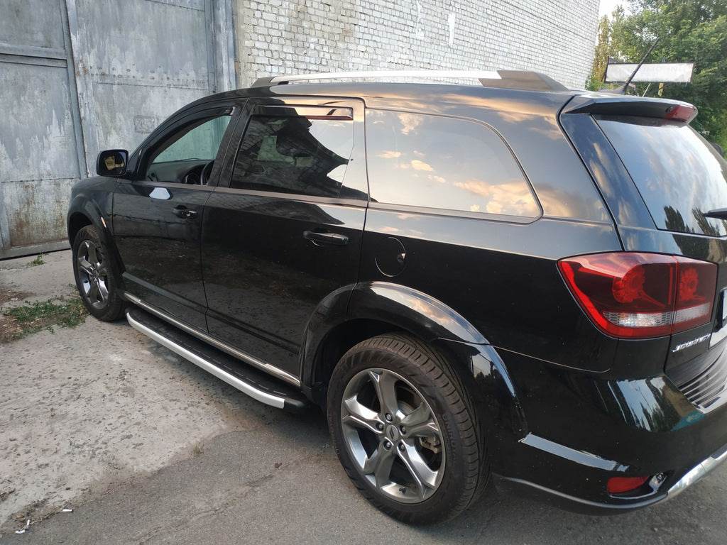 Lateral platforms Fullmond (2 pieces, aluminum) for Dodge Journey 2008↗ - Reelken Auto