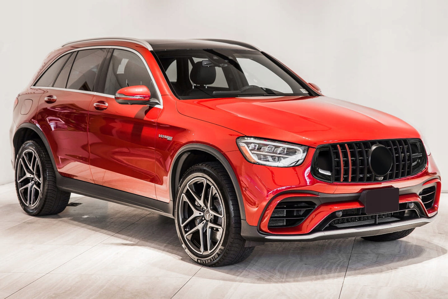 Front Grille Rocket (for GLC 43 AMG/GLC 63 AMG/AMG-Line 2019-2022) for Mercedes GLC X253 2015-2022 - image 10