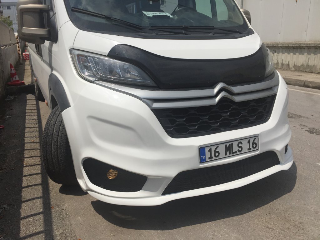 Front lip 2014↗︎ (AMG, primed) for Peugeot Boxer 2006-2025 - image 2